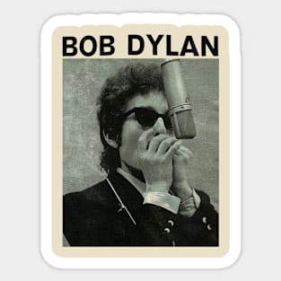 Vintage Bob Dylan 1975 Sticker